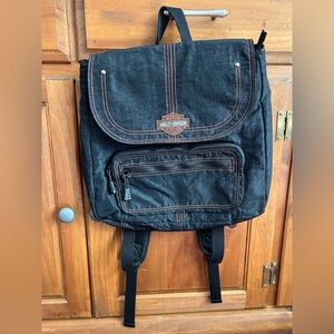Harley-Davidson Black Backpack for Men